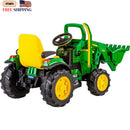 John Deere 12-Volt Battery-Powered Ground Loader Ride-On