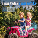 Pink Electric ATV Ride-On Car Toy for Girls Aged 3-8 Years