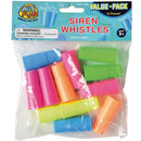 Assorted 6-Inch Siren Whistles by U.S. Toy