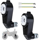 Set of 2 High-Speed 24V RS555 40000RPM Electric Motor Gearboxes for Ride-On Vehicles