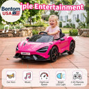 Mclaren 765LT Ride-On Electric Car for Children Aged 3-6 Years, 12V Battery Powered
