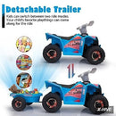 TOBBI Kids 4-Wheeler ATV in Polypropylene - 42x16x19 Inches
