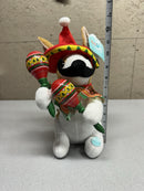 Animated Mariachi Puppy Plush Toy with Macarena Dance and Maracas