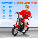 24V Electric Kids Motorcycle - 14MPH Ride-On Bike for Ages 1-4