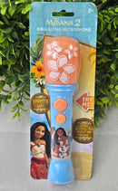Moana Sing-Along Microphone Toy with Lights and Music for Kids