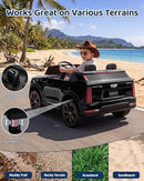 Black 24V Licensed Cadillac Escalade Kids' 2-Seater Ride-On Car