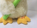 Charming 8" Animated Easter Chick Plush Toy Sings "I Can See Clearly"