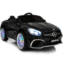 Kids Ride-On Remote Control Car with MP4 Screen LED Wheels Licensed Mercedes-Benz Various Colors