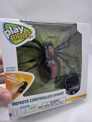 Glow-in-the-Dark Remote Control Black Widow Spider with Movable Features
