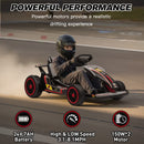 24V Electric Go Kart for Kids - Musical Ride-On Toy