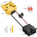 Versatile 18V/20V Battery Adapter for DIY Enthusiasts - Robust Locking Mechanism