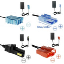 Versatile Charger for 12V & 24V Kids Ride-On Vehicles, Power Wheels, and LED Lights