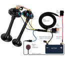 12V Electric Dual Truck Horn with Button for Loud Sound