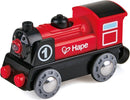 Hape Battery-Operated Train Set with Illuminated Engine - Ideal Present for Children