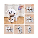 Remote-Controlled Plush Walking and Barking Toy Dog
