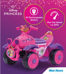 Disney Princess 6 Volt Electric Quad for Toddlers - Pink