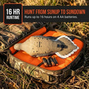 MOJO Outdoors Voodoo Dove Motorized Spinning Wing Decoy with 16-Hour Battery Life