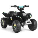 6V Electric ATV Quad for Kids, Motorized Ride-On Vehicle with Forward/Reverse Control