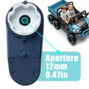 RS390 24V 18000RPM Gearbox for Enhanced 4WD Power Wheels Motor (Blue)