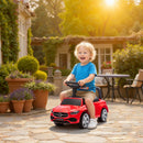 Mercedes-Benz C-Class Red 2-in-1 Ride-On and Push Car