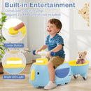 Dual-Function Ride-On Car for Toddlers with Removable Trailer