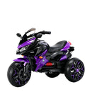 3-Wheel Battery-Powered Kids Ride-On Motorcycle with Lights