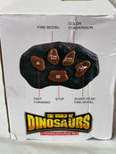 RC T-Rex Dinosaur Toy with 7 Color Spray and Forward Movement for Ages 3+