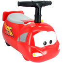 Kiddieland Zoom Ride-On with Lights & Sounds - Red Lightning McQueen