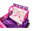 Disney Princess Pink 12V Remote Control SUV for Kids - 2-Seater Ride-On