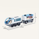 Electric Powered Adventure Train for Track Playset