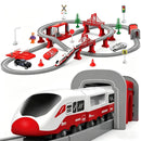 104-Piece Electric Train Set with Tracks for Kids Aged 3-7