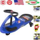 Police-Inspired Wiggle Car for Toddlers - Ages 3 and Up, 110 lbs Capacity