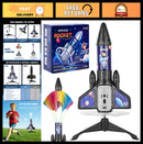Launch and Soar Rocket Toy for Kids - 200ft Flight with Parachute, Outdoor Adventure for Ages 5 and Up