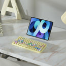 UBOTIE Vibrant Wireless Bluetooth Keyboard in Yellow