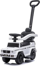 Mercedes G-Wagon 3-in-1: Ride-On and Stroller with Storage and Safety Features
