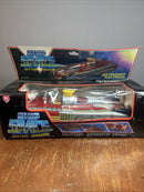 Electric Tinplate Space Cruiser - Vintage Toy