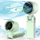 Compact USB Rechargeable Handheld Fan - Foldable and Travel-Friendly