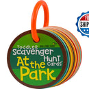 MOLLYBEE KIDS Outdoor Adventure Scavenger Hunt Cards for Toddlers 2-3 Years