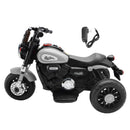 Gray Electric 6V Dual Drive 3-Wheel Ride-On Motorcycle for Kids🏍️
