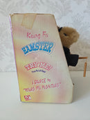 Retro Gemmy Kung Fu Hamster Plush Animated Dance and Sing Toy with Original Packaging