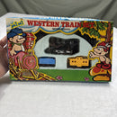 Vintage Mini Western Train Set with Battery-Operated Track Switching Control Unit