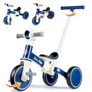 LOL-FUN 5-in-1 Toddler Balance Bike and Tricycle for Ages 1-3