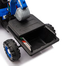 24V Ride-On Electric Excavator for Kids with Parental Control and Music
