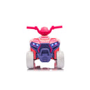 6V Battery Operated ATV for Toddlers Aged 3-5 with Non-Slip Tires
