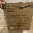 Vespa Mini 6V Electric Ride-On Scooter for Kids Ages 1-3