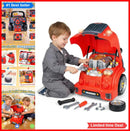 Engaging Truck Engine Playset with Detachable Components, Lights, and Sounds
