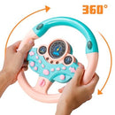 Interactive Light and Sound Steering Wheel Toy for Kids