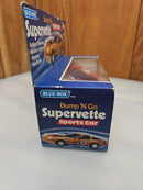 Blue-Box Toys Supervette Bump 'N Go Battery-Operated Sports Car with Headlights 1974