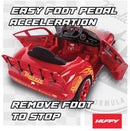 🏎️ Disney Pixar Cars Lightning McQueen 12V Red Ride-On Car for Kids