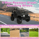 Electric Kids Ride-On Jeep Car with 12V/24V Power Wheels, Music, and Remote Control